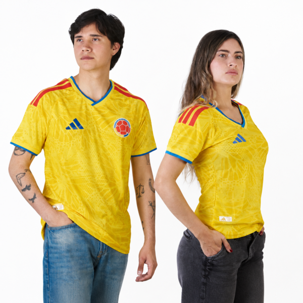 camiseta colombia versión jugador amarilla 1.1